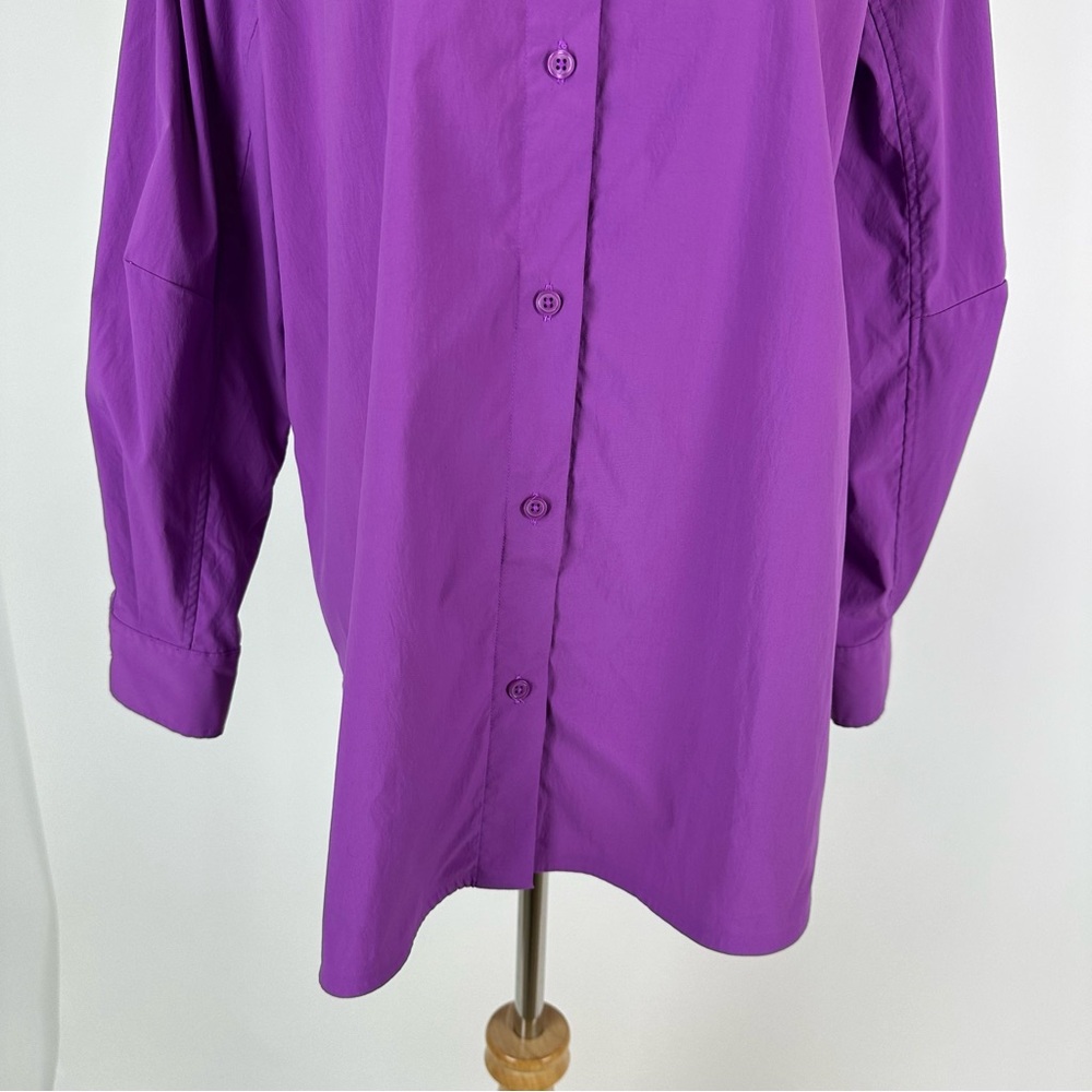 Athleta Performance Oversized Poplin Button Down … - image 4